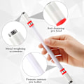 Miniatyrbillede 7 af 8: Lys pen til spinning, plastik pen til spinning