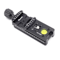 Miniatyrbillede 1 af 2: Multifunktionel 100mm Nodal Skinne Slide Plade QR Klemme Makro Panoramisk Beslag