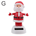 Miniatyrbild 1 av 4: Soldriven Dansande Prydnad Julgran Snögubbe Jultomte Älg Gungande Animerad Dansare Leksak G