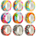 Miniatyrbild 3 av 5: Nya 3st Magnetiska Snurr Fidget Ring Spinner Magnet Fidget Leksaker Avstressande A