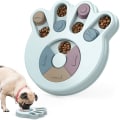 Miniatyrbillede 1 af 5: Langsom Hundefoderskål Maddispenser Interaktivt Puslespil Træningslegetøj