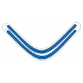 Miniatyrbilde 1 av 5: For PS5-konsoll lyslist regnbuegradient klistremerke selvklebende dekaler LED lyslist for PlayStation 5 spilltilbehør Blue