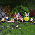 Miniatyrbilde 9 av 10: Miniatyr fefigurer Vakre vinger TYPE1 TYPE1 Type1 Type1
