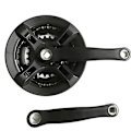 Miniatyrbillede 3 af 4: Shimano mountain hjul skive 42t kranksæt / krank metal firkant hul cykel hjul skive cykeldele