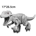 Indominus T-Rex Dinosauriefigurer - Stort Dinosaurieblock för Barnkalas H