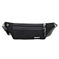 Miniatyrbillede 3 af 5: Praktisk Holdbar Taljetaske Maven Taske Crossbody Taske Løbetaske - Sort sort black