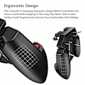 Miniatyrbilde 4 av 4: Mobiltelefon kjøler vifte mobile triggere pubg gamepad for iphone android spill joystick kontroller kontroll mobiltelefontilbehør No battery