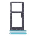 For Alcatel 1SE 2020 5030 SIM-kortskuff + Micro SD-kortskuff Green