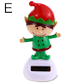 Miniatyrbild 1 av 4: Soldriven Dansande Prydnad Julgran Snögubbe Jultomte Älg Gungande Animerad Dansare Leksak E