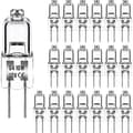 G4 halogenlamper 10W 12V - Varmhvit - 10W 20 stk