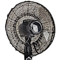 Miniatyrbillede 1 af 4: 18 tommer 450 mm Vaskbart Støvdæksel Net Børnefingerbeskytter black