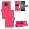 Etui til Nokia 8.3, Premium Læder med Kortholder, Flip Folio Magnetisk Etui Coque - Pink
