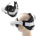 Pikkukuva 4 / 5: Oculus Quest 2 liukumaton pääpanta VR-hihnan pehmuste hengittävä hienestopäällinen pehmeä tyyny pääpanta Oculus Quest 2 VR -lisävarusteet Bule