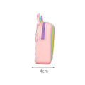 Miniatyrbild 2 av 2: Popet Bubble Mini Messenger Väska Dragkedja Fidget Sensorisk Leksak Dekompression Pink