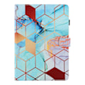 Miniatyrbillede 1 af 5: Etui kompatibelt med Ipad 8 10.2\" Generation 2020 / Ipad 7. Generation 2019 Cover Auto Sleep/wake Roterende Multi-vinkel Visning Folio Stand - Splicing