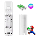 Miniatyrbillede 2 af 5: Wii Remote Controller til Nintendo Wii og Wii U Konsol (Hvid)