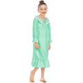 Miniatyrbild 3 av 5: Flickors Nattlinne Långärmad Prinsess Pyjamas Klänning green 140cm