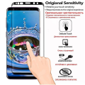 Miniatyrbild 2 av 5: Fullt Böjt Härdat Glas För Samsung Galaxy S8 S9 Plus Note 9 8 Skärmskydd För Samsung S6 S7 Edge Skyddsfilm For S6 Edge Plus