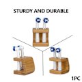 Miniatyrbillede 7 af 9: Tandbørstehovedholder i bambus, opbevaring, 4 rum 4 Slots