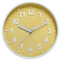 Modern Simple Wall Candy Color Clock Silent Living Room Clock Wall Mounted Clock For Home New Wall Clock yellow clock yellow clock