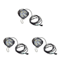 Miniatyrbillede 4 af 5: 1/3 Cykel LED Forlygte Sammenklappelige Spotlights Lille 3PCS