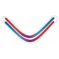 Miniatyrbilde 1 av 5: For PS5-konsoll lyslist regnbuegradient klistremerke selvklebende dekaler LED lyslist for PlayStation 5 spilltilbehør Purple blue