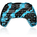 Miniatyrbillede 1 af 4: Push pop fidget spilcontroller fidget legetøj til stresslindring gave til drenge og piger Blue black