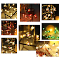 Miniatyrbillede 2 af 2: Twinkle Star 50 LED Julelyskæde color3