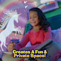 Pikkukuva 2 / 4: Lasten Unelmateltta, Talvinen Ihmemaa Pop-up-sänkyteltta Unicorn Fantasy