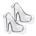 Miniatyrbillede 1 af 5: Chokolade Høje Hæle Sko Form Kage Bageform Køkkenudstyr Small Platform Heel 1 Pair