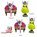 Miniatyrbilde 3 av 10: Miniatyr Fe Figurer Vakre Vinger TYPE2 TYPE2 Type2 Type2