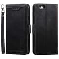 [LCS]Kompatibel med iPhone 16e etui RFID-pung stativ læder telefoncover Black