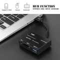 Miniatyrbillede 3 af 4: Højhastigheds ​​XQD USB TF-kortlæser USB3.0 Konverter Adapter