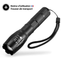 Miniatyrbillede 1 af 4: Ultra kraftig LED lommelygte > XML-T6 Militær lommelygte brugbar til