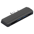 Miniatyrbild 1 av 5: Usb Hub 3.0 Dockningsstation Kompatibel med Surface Pro 4/5/6 Till Usb 3.0 Port Hdmi-kompatibel Tf-läsare Splitter Adapter