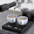 Miniatyrbillede 4 af 5: Timemore B22 Black Mirror Basic Elektronisk Vægt Automatisk Timing Hånd Dryp Espresso Vægt Genopladelig Køkken Kaffevægt Black