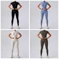 Miniatyrbilde 7 av 10: Treningsklær Bodysuits HIMMELBLÅ L Himmelsblå L Sky Blue