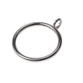 38 mm gardinringar i metall med öljetter för kök och sovrum 20pcs Silver
