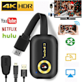 Pikkukuva 1 / 5: 4k 1080p HDMI TV -näyttöadapteri Airplay DLNA -tikku, yhteensopiva Android/Mac/iOS-käyttöjärjestelmien kanssa