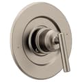 Miniatyrbillede 1 af 5: Til Moen Gibson Chrome Posi-Temp trykbalancerende moderne brusehåndtag