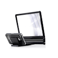 Miniatyrbillede 3 af 4: 3x Zoom Forstørrelsesglas Skærm Foldbar HD Forstærker Smartphone Holder Black