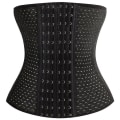 Miniatyrbillede 2 af 5: Dame Taljetræner Cincher Body Shaper, Mave Slanke Bælte BeigeB XS