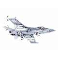Miniatyrbillede 3 af 4: Militær f/a-18e super bumblebee strike hornet jagerfly byggeklodser krigsklodser klassisk model pædagogisk legetøj til børn moc