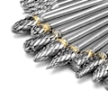 Miniatyrbillede 2 af 5: 20 stk. Wolframkarbid-Slibhoveder til Die Grinder Rotationsbor