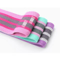Miniatyrbild 3 av 5: Fitness Booty Resistance Bands Träningsband i tyg Loop Band för rumpövningar för höfter, ben, lår och sätesmuskler Pink 60 LBS