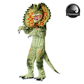 Miniatyrbillede 1 af 4: Deluxe Dinosaur Kostume til Børn til Jule Dinosaur Udklædningsfest M