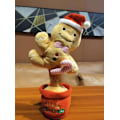 Pikkukuva 4 / 4: Sähköiset pehmo joululelukoristeet gingerbread man