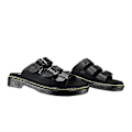 Miniatyrbild 5 av 5: Slip-on sandaler i kohud för män, för ledig användning utomhus 47