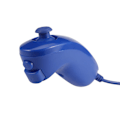 Miniatyrbillede 3 af 4: Wii Nunchuck Controller, Nunchuck Controllere Til Nintendo Wii Videospil Blue