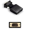 VGA til HDMI Adapter Konverter med Lyd, Kompatibel med Laptop, Computer, Projektor
